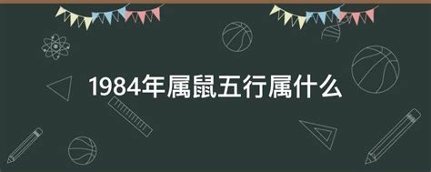 1984 五行|1984年五行属什么？1984年出生是什么命？